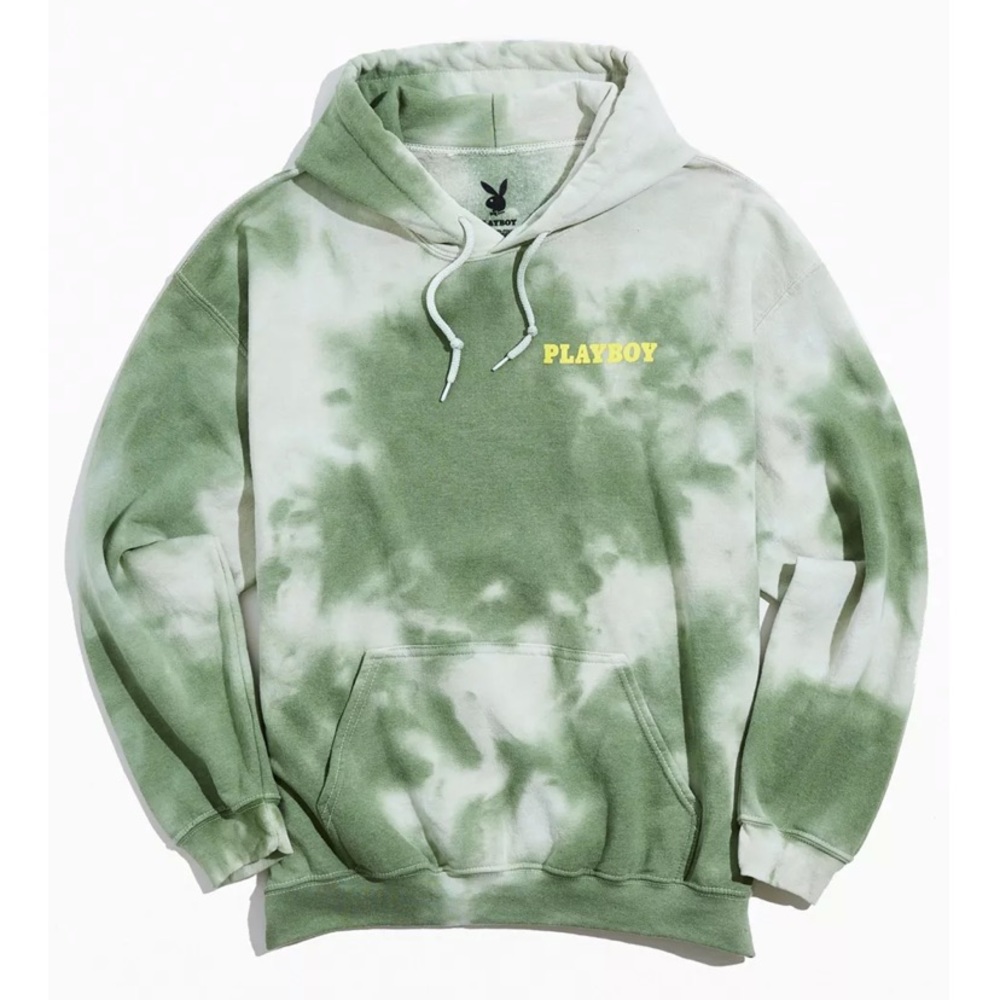 UO Playboy tie dye sweatshirt